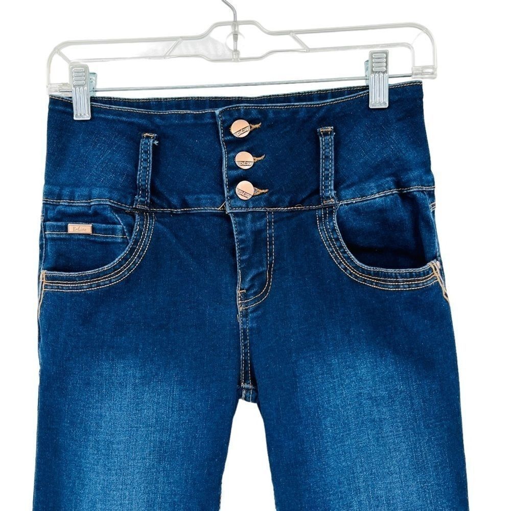 Bahiao Push Up Booty Jeans in Dark Wash Women’s Size 5/27 - Picture 4 of 11